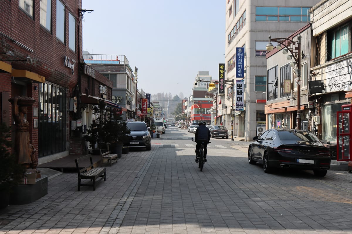 군산 스테이호텔 앞 폐공원 금강랜드